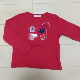 ファミリア(familiar)の美品 ファミリア お茶会 ロンＴ 110(Tシャツ/カットソー)