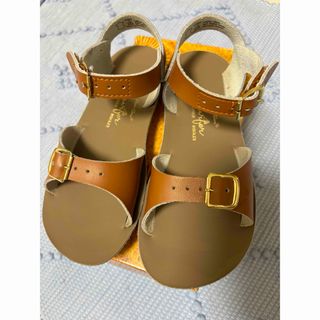 saltwater sandal sufrer 12 tan ベルクロ