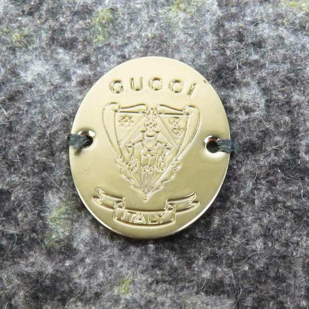 GUCCI - グッチ GUCCI マフラー ウール/カシミヤ グレー/マルチ GUCCI - グッチ GUCCI マフラー ウール/カシミヤ グレー/マルチ