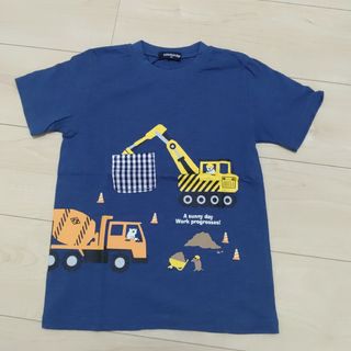 クレードスコープ(kladskap)の美品 クレードスコープ 働く車Ｔシャツ 120(Tシャツ/カットソー)