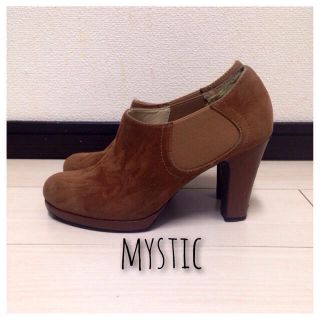 ミスティック(mystic)の値下げしました！mystic♡ブーティ(ハイヒール/パンプス)