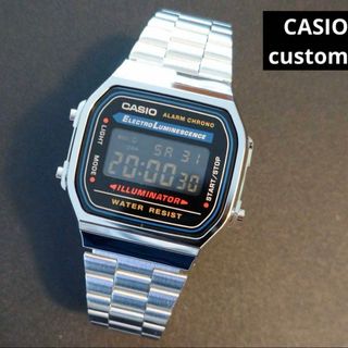 カシオ(CASIO)の 【新品】CASIO チープカシオ 液晶反転 カスタム カシオ デジタル 腕時計(腕時計(デジタル))