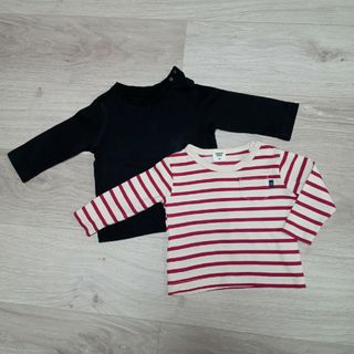 ベビー服★ロンT2枚セット(Ｔシャツ)