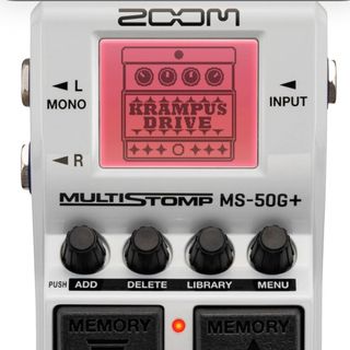 新品 ZOOM MS-50G+ MultiStomp マルチエフェクター(エフェクター)