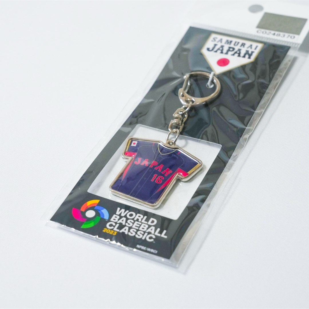 新品】WBC優勝記念 大谷翔平 キーホルダー 選手ユニフォーム 野球 新品】WBC優勝記念 大谷翔平 キーホルダー 選手ユニフォーム 野球
