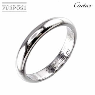 カルティエ(Cartier)のカルティエ Cartier 1895 クラシック バンド #55 リング Pt プラチナ 指輪 VLP 90229284(リング(指輪))