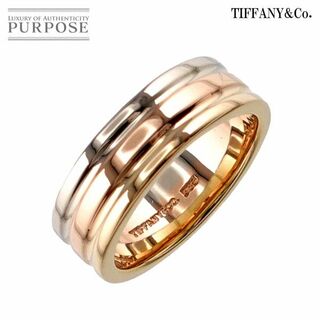 ティファニー(Tiffany & Co.)のティファニー TIFFANY&Co. 10号 リング K14 YG WG PG 3連 スリーゴールド 3カラー 585 指輪 VLP 90232619(リング(指輪))