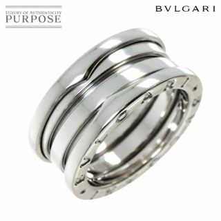 BVLGARI - ブルガリ BVLGARI ビーゼロワン 3バンド #51 リング K18 WG ホワイトゴールド 750 指輪 VLP 90234053