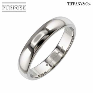 ティファニー(Tiffany & Co.)のティファニー TIFFANY&Co. ルシダ バンド 20号 リング 幅4.5mm Pt プラチナ 指輪 VLP 90234493(リング(指輪))