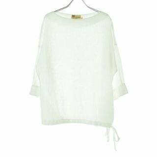 【TraditionalWeatherwear】T BLOUSE リネンブラウス(シャツ/ブラウス(長袖/七分))