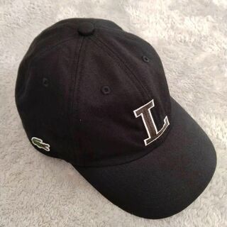 ラコステ(LACOSTE)のラコステ　 LACOSTE NEW ”L” logo CAP 　黒　L1251(キャップ)