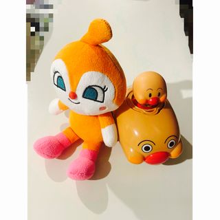 アンパンマン(アンパンマン)の(JOYPALETTE)プッシュゼンマイ アンパンマンごう//ドキンちゃん(キャラクターグッズ)