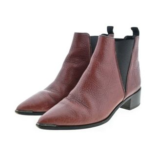 アクネストゥディオズ(Acne Studios)のAcne Studios ブーツ EU38(24.5cm位) 茶x黒 【古着】【中古】(ブーツ)