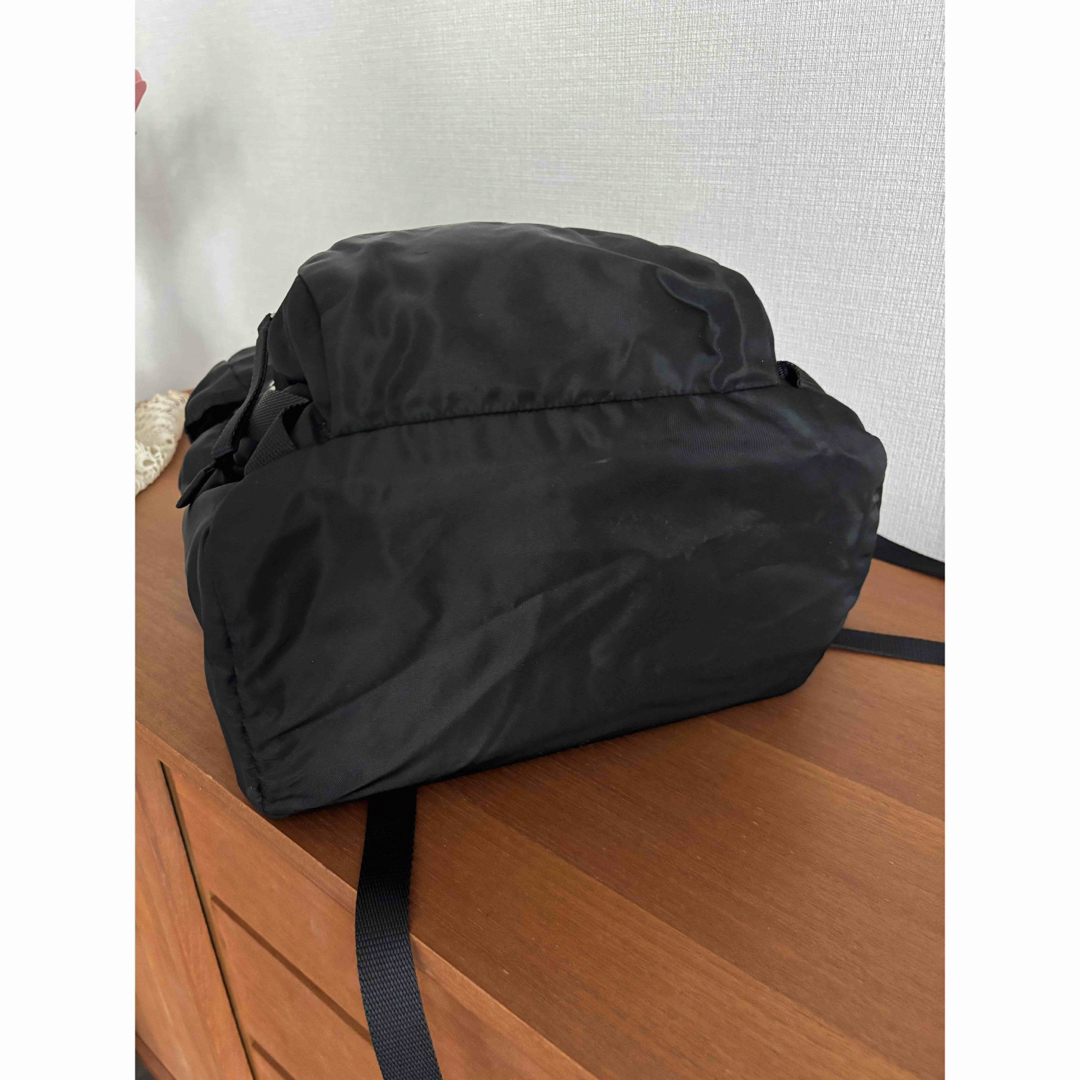 PRADA - □ 極美品 プラダ リュック ブラック系 ナイロン ポコノ PRADA - □ 極美品 プラダ リュック ブラック系 ナイロン ポコノ