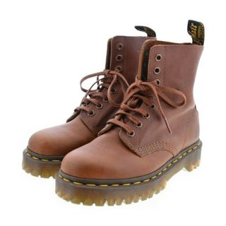 ドクターマーチン(Dr.Martens)のDr.Martens ドクターマーチン ブーツ UK4(22.5cm位) 茶 【古着】【中古】(ブーツ)