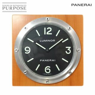 パネライ PANERAI テーブルクロック 置き時計 PAM00151 ブラック クォーツ ウォッチ Table Clock VLP 90235202