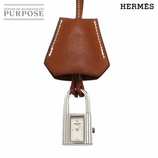 Hermes - エルメス HERMES ケリーウォッチ クロシェット KE1.210 レディース 時計 シルバー レザー クォーツ カデナ Kelly Watch VLP 90236368