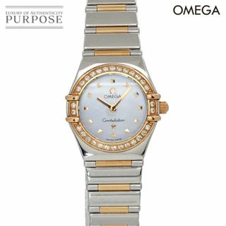 オメガ(OMEGA)のオメガ OMEGA コンステレーション マイチョイス コンビ 1368 74 レディース 腕時計 ダイヤベゼル K18PG クォーツ Constellation VLP 90236646(腕時計)