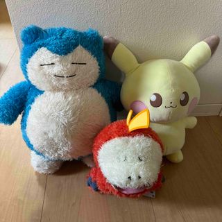 ポケモン(ポケモン)のポケモン もふぐっと くつろぎ ぬいぐるみ ホゲータ カビゴン ポケピース(ぬいぐるみ)