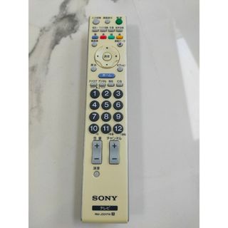 ソニー(SONY)のRM−JD017W  SONY テレビリモコン(その他)