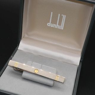 ダンヒル(Dunhill)の正規品 ダンヒル Dunhill タイピン Tie clip 箱 Box 美品(ネクタイピン)