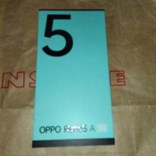 箱のみOPPO RENO5 A NA SIMフリー スマートフォン アイスブルー(スマホケース)