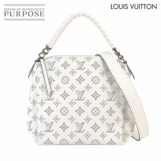 ルイヴィトン(LOUIS VUITTON)の未使用 展示品 ルイ ヴィトン LOUIS VUITTON マヒナ バビロン チェーン BB 2way ハンド ショルダー バッグ レザー スノーワホイト VLP 90233758(ハンドバッグ)