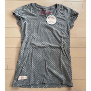 ユニクロ(UNIQLO)の新品 CathKidston キャスキッドソン 水玉 ドット Tシャツ ユニクロ(Tシャツ(半袖/袖なし))