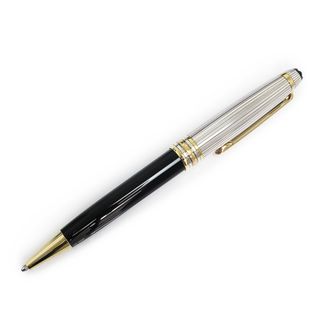 モンブラン(MONTBLANC)のモンブラン マイスターシュテック ソリテール ドゥエ 1641 ツイスト式 ボールペン B 太字 SV925 シルバー ゴールド ブラック 黒 17329 MONTBLANC（美品）(ペン/マーカー)