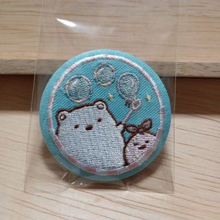 サンエックス - すみっコぐらし 刺繍ブローチコレクション しろくま ふろしき ねこのきょうだい