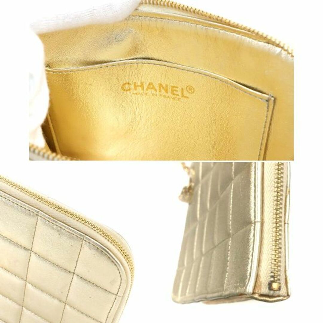 CHANEL - シャネル CHANEL チョコバー チェーン クラッチ バッグ CHANEL - シャネル CHANEL チョコバー チェーン クラッチ バッグ