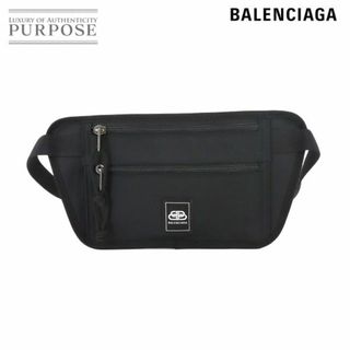 バレンシアガ(Balenciaga)の未使用 展示品 バレンシアガ BALENCIAGA ウィークエンド ボディ バッグ ウエスト バッグ ナイロン ブラック 618190 VLP 90235877(ボディーバッグ)