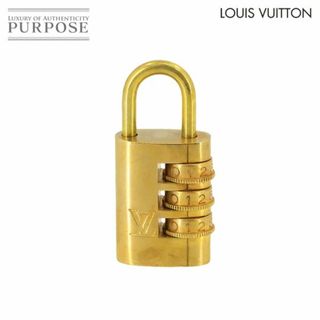 ルイヴィトン(LOUIS VUITTON)のルイ ヴィトン LOUIS VUITTON ダイヤル式 パドロック LV ロゴ ゴールド 南京錠 カギ VLP 90236384(その他)