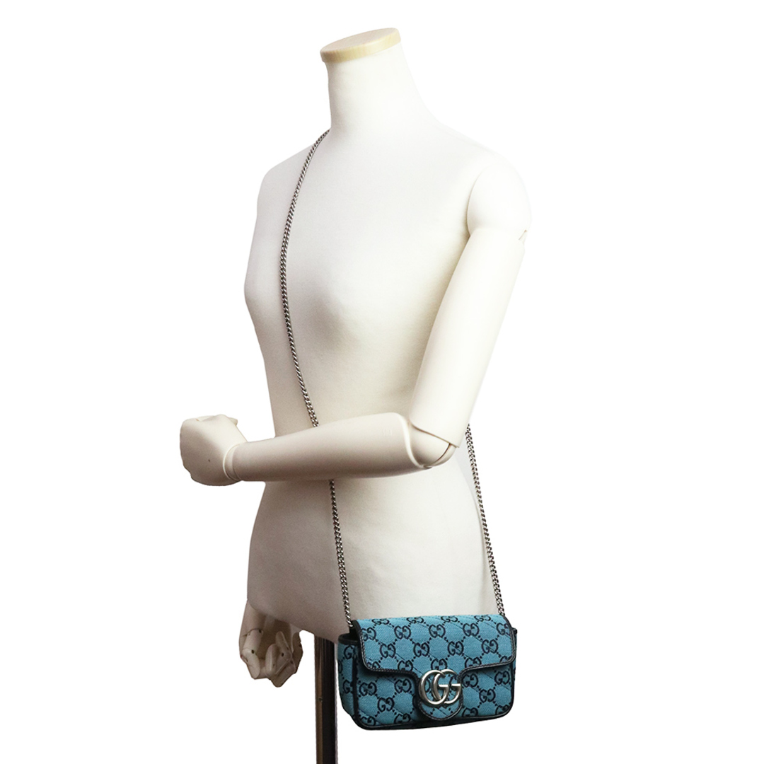 GUCCI - グッチ GGマーモント GGスーパーミニ チェーン GUCCI - グッチ GGマーモント GGスーパーミニ チェーン