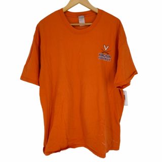 ヘインズ(Hanes)のHanes(ヘインズ) VIRGINIA FOOTBALL クルーネックTシャツ(Tシャツ/カットソー(半袖/袖なし))