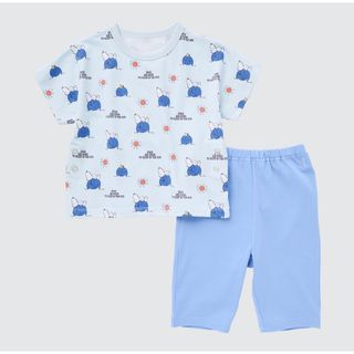 ユニクロ(UNIQLO)のユニクロ ベビー パジャマ ピーナッツ スヌーピー  80サイズ(パジャマ)