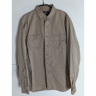 ダブルアールエル(RRL)のRRL ダブルアールエル ワーク ロングスリーブシャツ ベージュ系(シャツ)