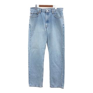 リーバイス(Levi's)のLevi's リーバイス 505 デニムパンツ ライトブルー (メンズ W34 L30) 中古 古着 Q7856(デニム/ジーンズ)