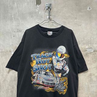 US古着NASCAR ケビンハーヴィック レーシングTシャツ ナスカー レース(Tシャツ/カットソー(半袖/袖なし))