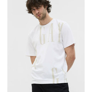 ギャップ(GAP)のgapロゴTシャツ(ユニセックス)(Tシャツ/カットソー(半袖/袖なし))