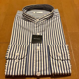 スーツカンパニー(THE SUIT COMPANY)の新品　【スーツセレクト　RBC】バンドカラードレスワイシャツ　M(39-80)(シャツ)