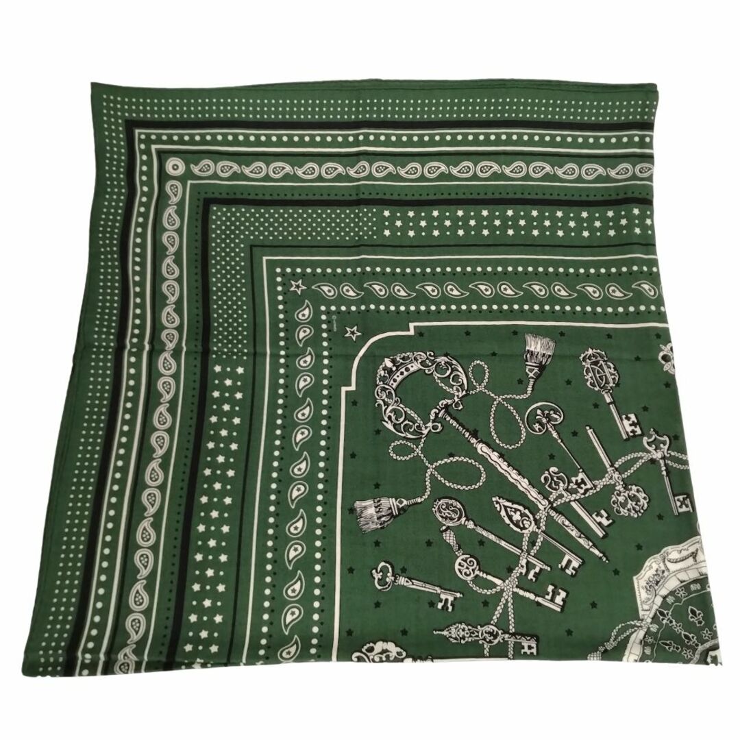 HERMES - HERMES エルメス カシミア シルク スカーフ HERMES - HERMES エルメス カシミア シルク スカーフ