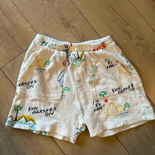 ザラ(ZARA)のZARA kids（ザラキッズ）◆タオル地半ズボン サーフ柄 110サイズ(パンツ/スパッツ)