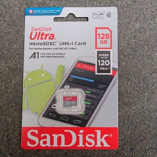 SanDisk - 最速版 120M/秒サンディスクマイクロSDカード128GB※新品未開封