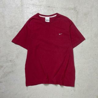 ナイキ(NIKE)の00年代 NIKE ナイキ スウォッシュロゴ刺繍 Tシャツ メンズL(Tシャツ/カットソー(半袖/袖なし))