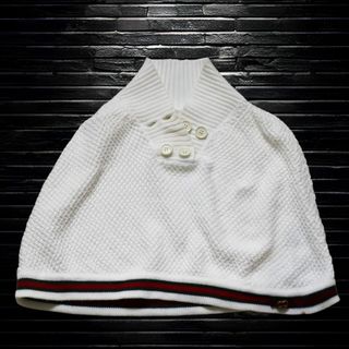 グッチ(Gucci)のGUCCI/グッチ コットンポンチョ 6/9m シェリーライン ベビー(その他)