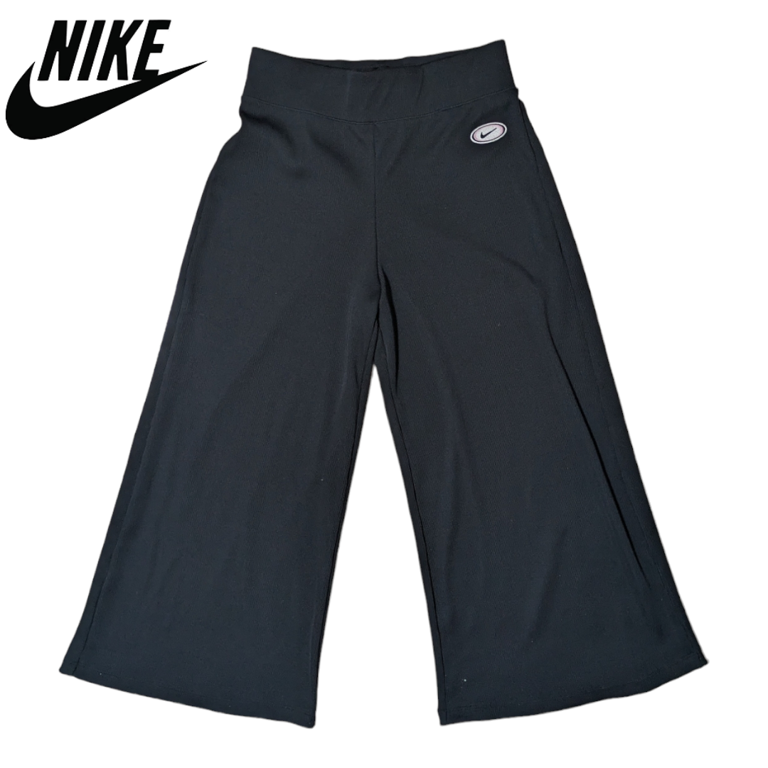 NIKE - NIKE ブラック リブド パンツ