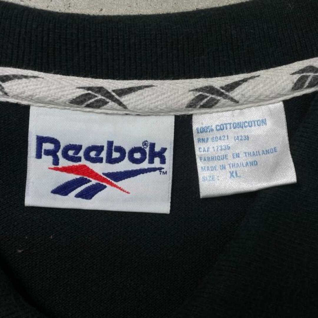 90年代 Reebok リーボック ワンポイントロゴ刺繍 ポロシャツ メンズXL メンズのトップス(ポロシャツ)の商品写真