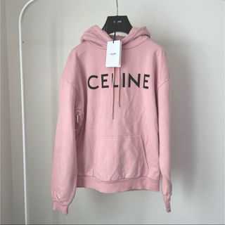 celine - セリーヌ ロゴパーカー ピンク ユニセックス