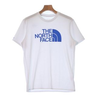 THE NORTH FACE ザノースフェイス Tシャツ・カットソー L 白 【古着】【中古】(Tシャツ/カットソー(半袖/袖なし))